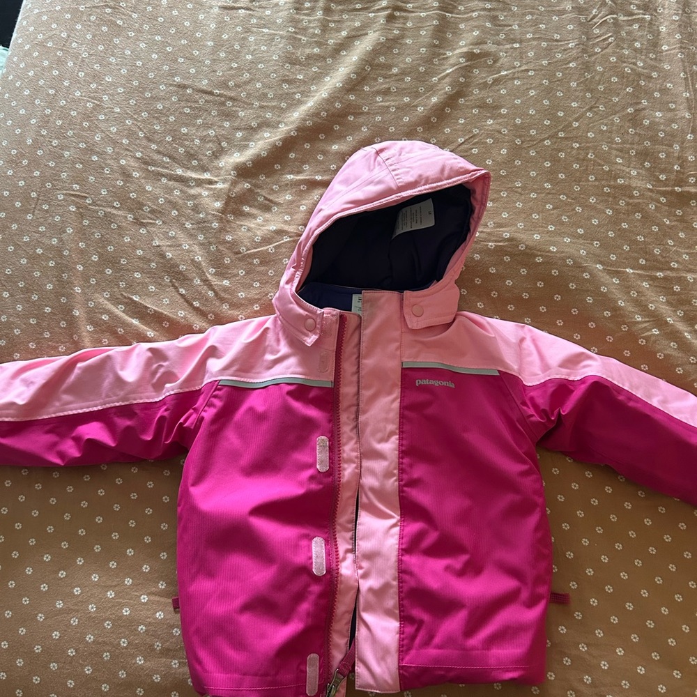 Patagonia Pink Hooded Jacket